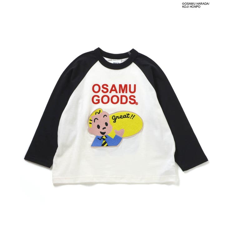 ＜OSAMU GOODS＞ラグランワッペン長袖Tシャツ | F.O.Online Store | 詳細画像2 