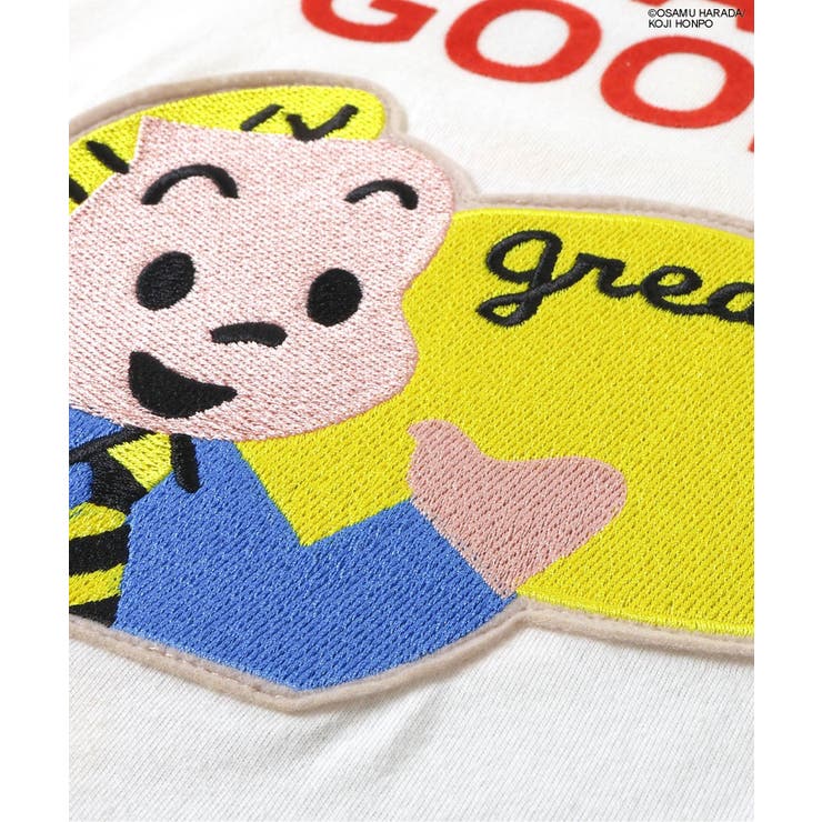 ＜OSAMU GOODS＞ラグランワッペン長袖Tシャツ | F.O.Online Store | 詳細画像4 