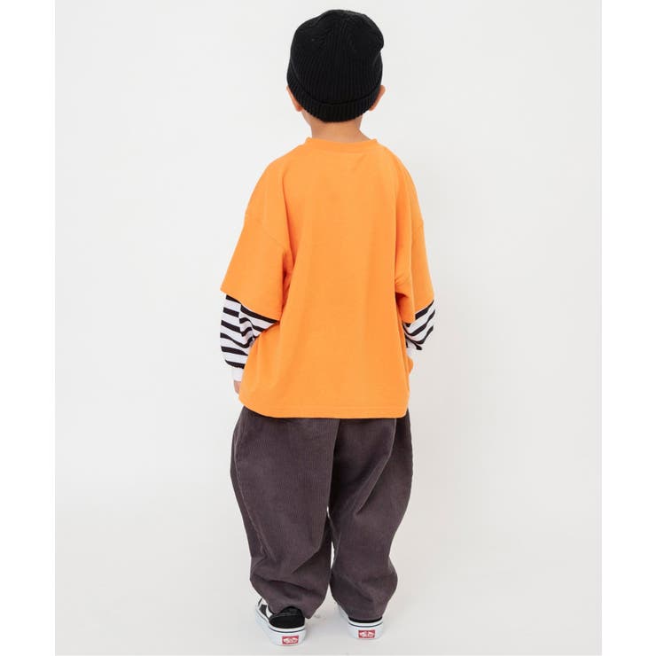 WEB限定 袖レイヤード風ストリートTシャツ | F.O.Online Store | 詳細画像11 
