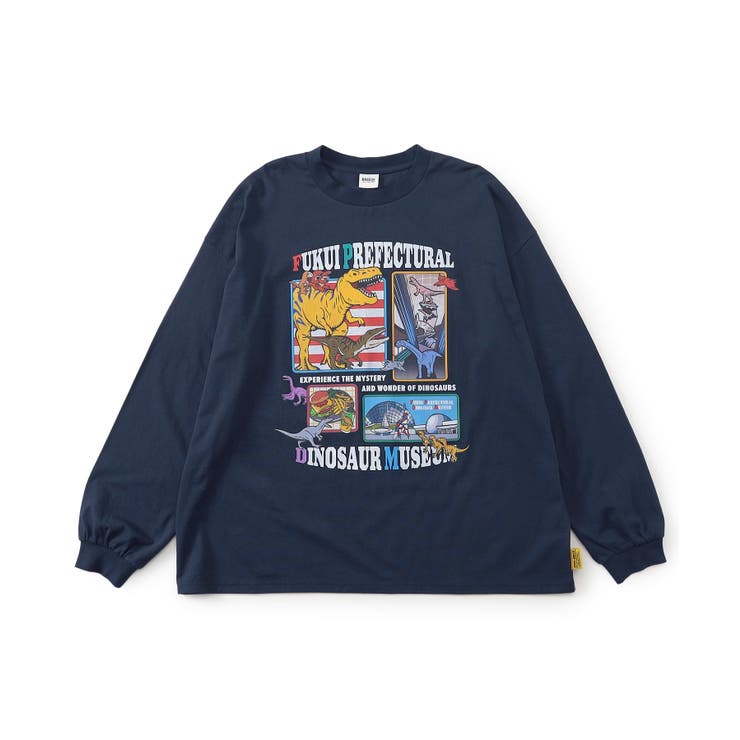 福井県立恐竜博物館コラボ ロゴモチーフロンT(大人)  | F.O.Online Store | 詳細画像2 