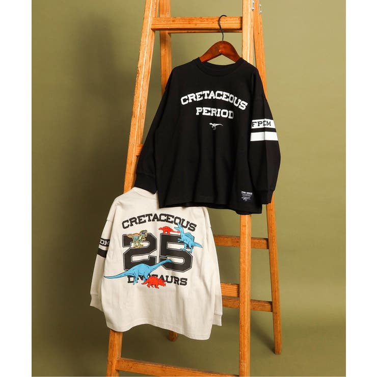 【リンク】福井県立恐竜博物館コラボ ナンバーロンT(キッズ) | F.O.Online Store | 詳細画像12 