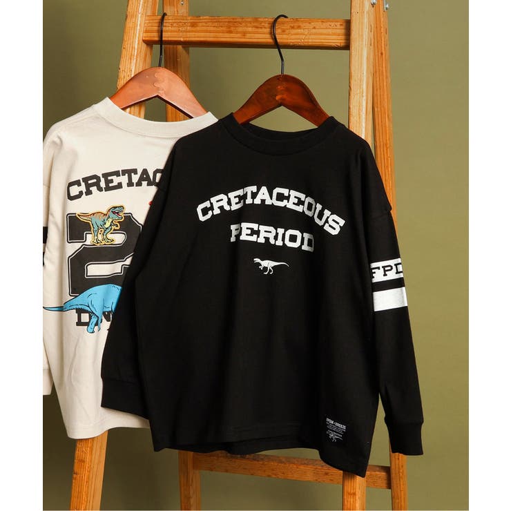 ブラック | 【リンク】福井県立恐竜博物館コラボ ナンバーロンT(キッズ) | F.O.Online Store