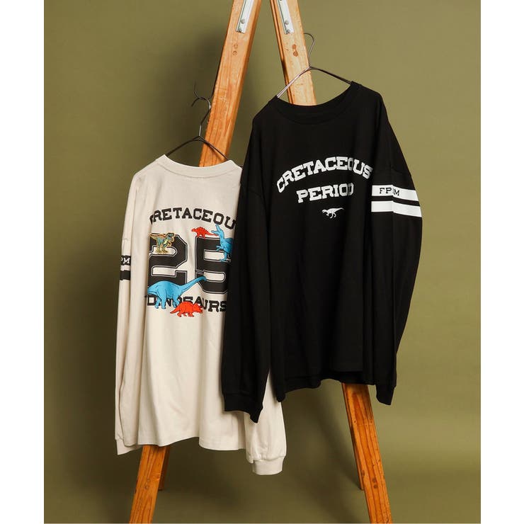 【リンク】福井県立恐竜博物館コラボ ナンバーロンT(大人) | F.O.Online Store | 詳細画像12 
