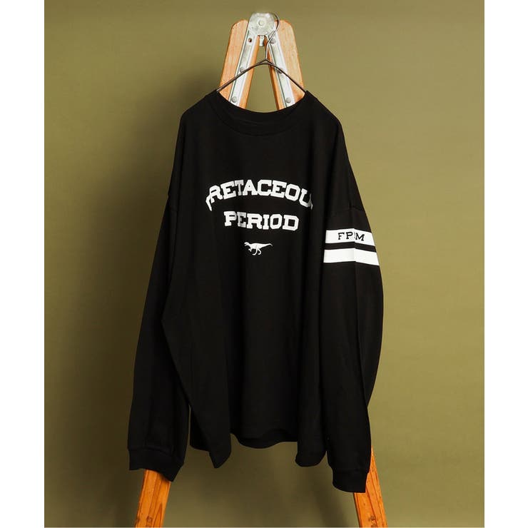 ブラック | 【リンク】福井県立恐竜博物館コラボ ナンバーロンT(大人) | F.O.Online Store