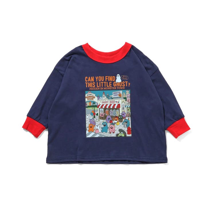 ネイビーブルー | 6柄グラフィックロンT | F.O.Online Store