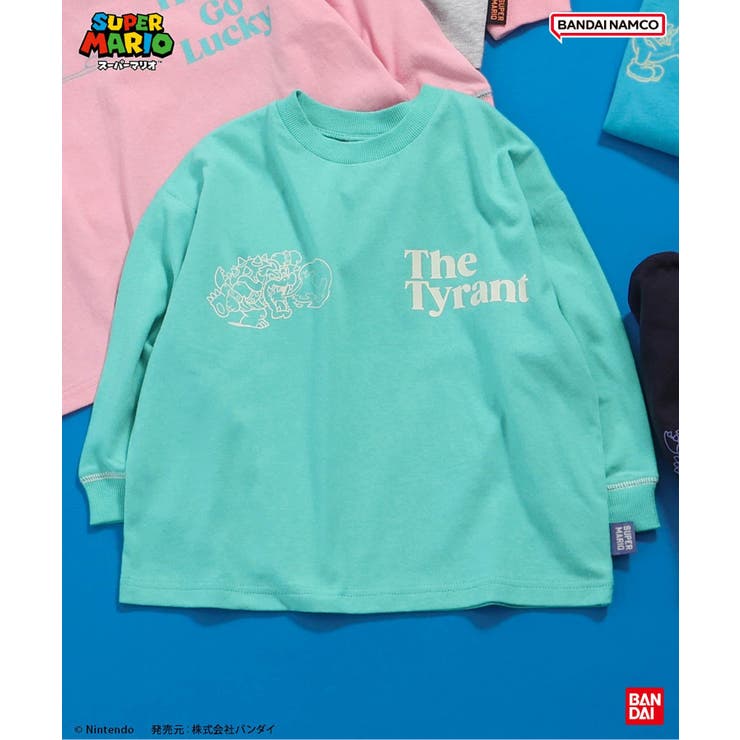 グリーン | スーパーマリオ ボックスTシャツ | F.O.Online Store