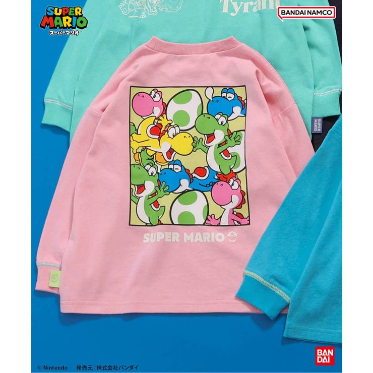 ピンク | スーパーマリオ ボックスTシャツ | F.O.Online Store