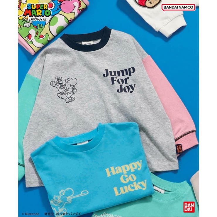 レインボー | スーパーマリオ ボックスTシャツ | F.O.Online Store