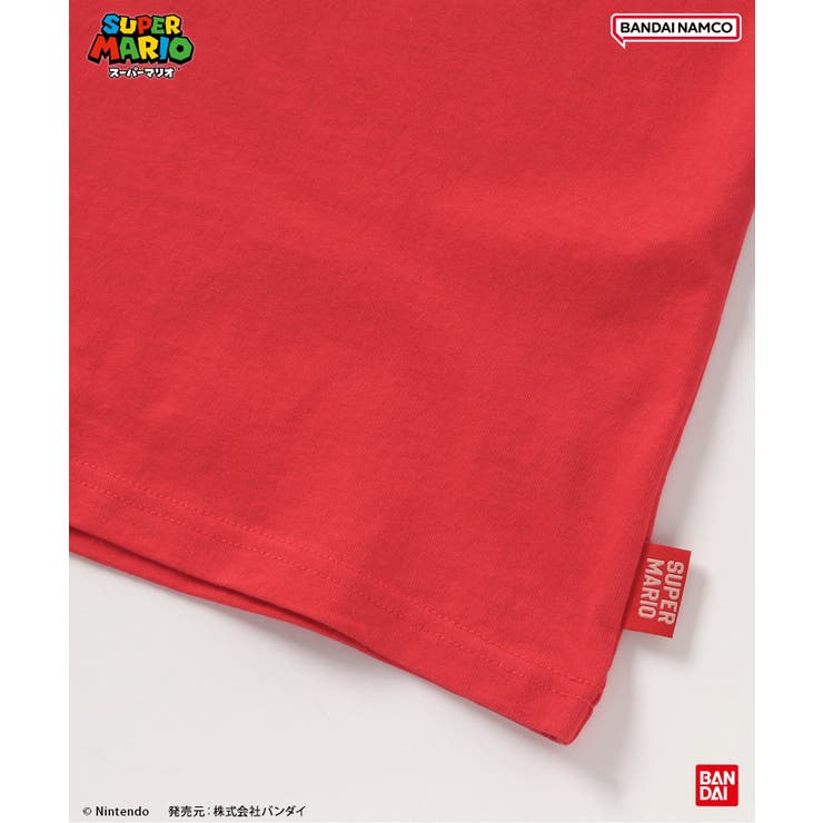 スーパーマリオ エルボーパッチTシャツ | F.O.Online Store | 詳細画像11 