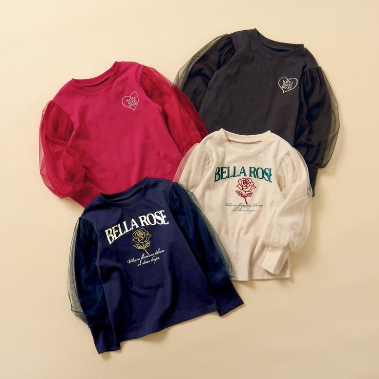 WEB限定 袖チュールロンT | F.O.Online Store | 詳細画像17 