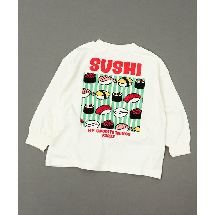 オフホワイト | バックボックスプリントロンT  | F.O.Online Store