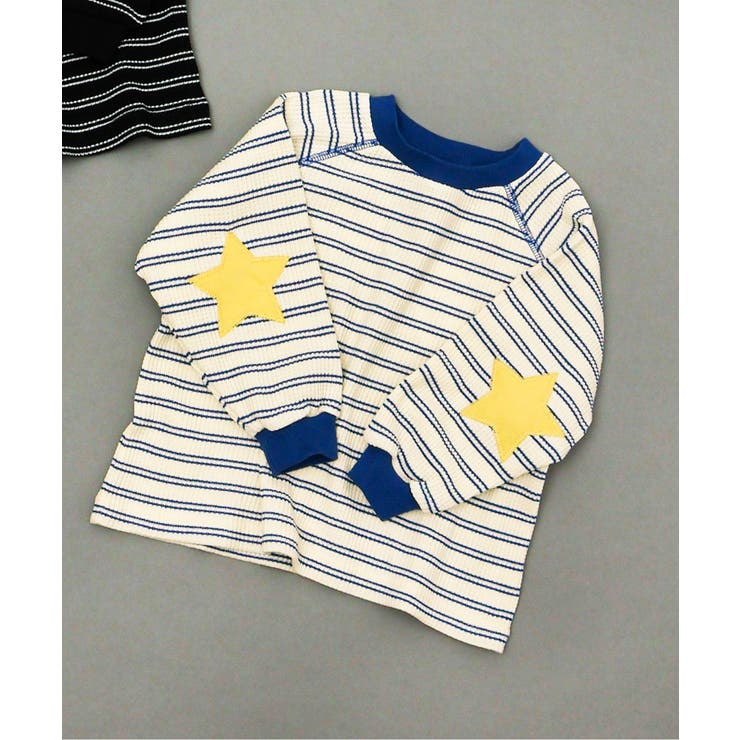 【リンク】エルボーパッチワッフルロンT  | F.O.Online Store | 詳細画像1 