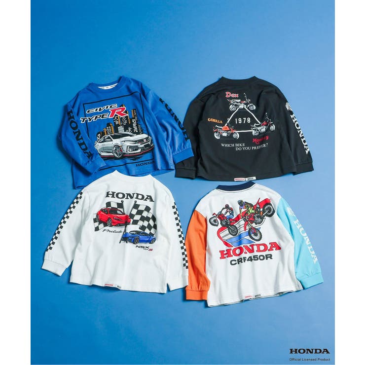 【リンク】Honda ヴィンテージグラフィック長袖Tシャツ  | F.O.Online Store | 詳細画像13 
