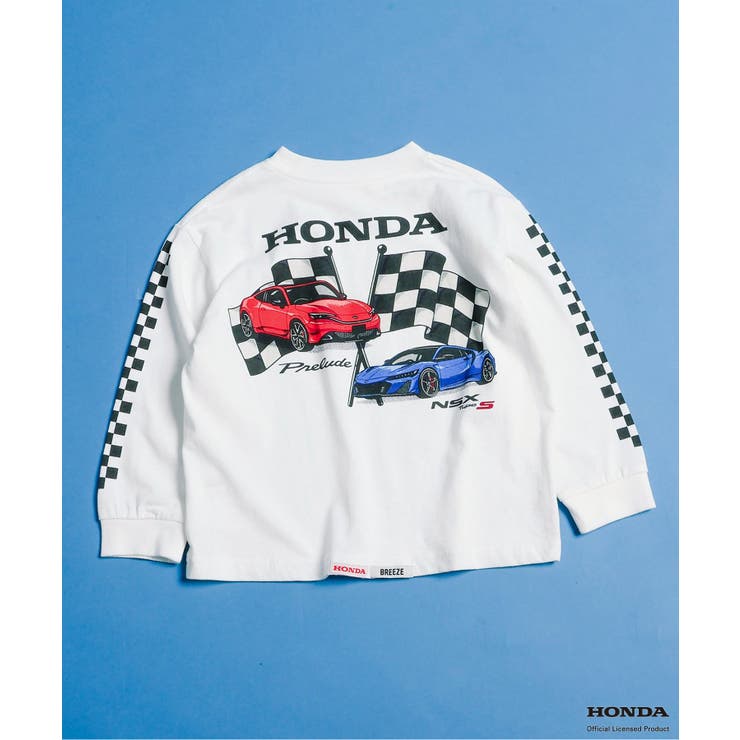 オフホワイト | 【リンク】Honda ヴィンテージグラフィック長袖Tシャツ  | F.O.Online Store