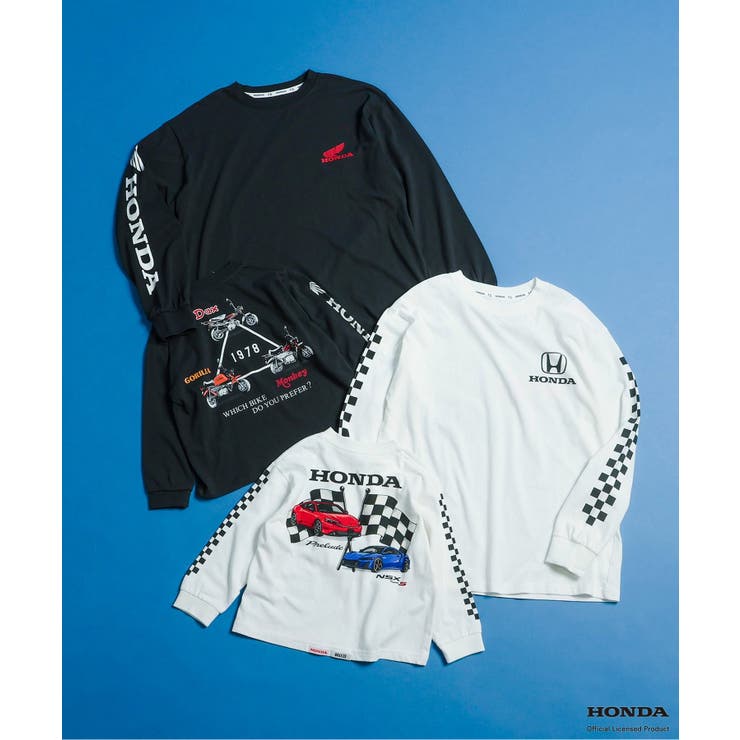 【リンク】Honda大人ヴィンテージグラフィック長袖Tシャツ  | F.O.Online Store | 詳細画像10 
