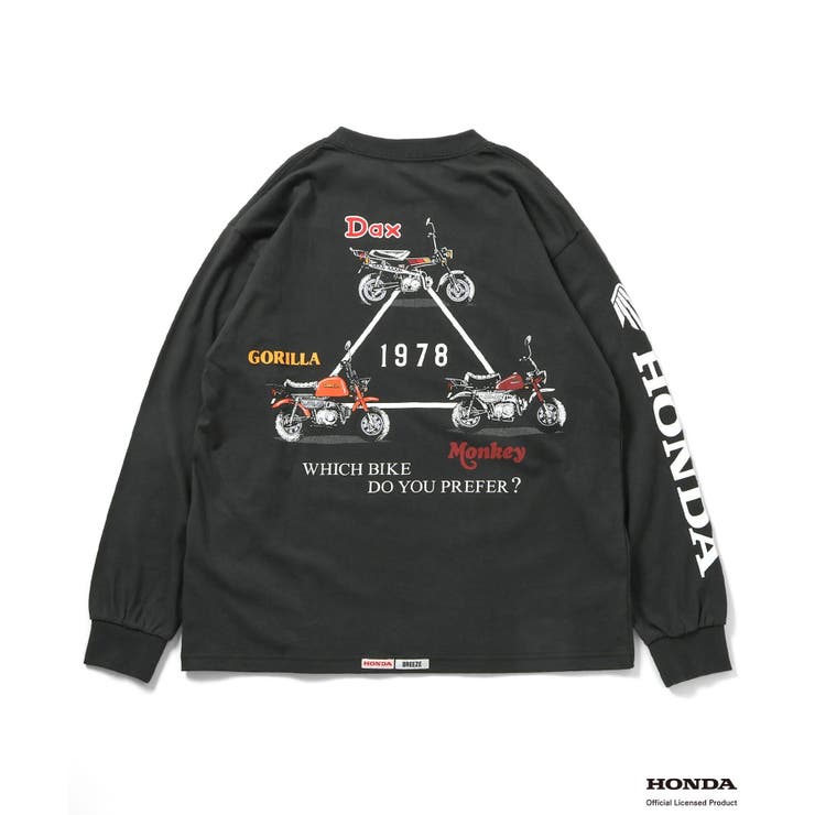 【リンク】Honda大人ヴィンテージグラフィック長袖Tシャツ  | F.O.Online Store | 詳細画像2 