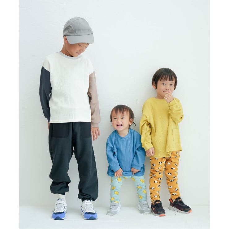 【前後着用OK】どっちも正解 DAISUKI ワッフルロンT | F.O.Online Store | 詳細画像33 