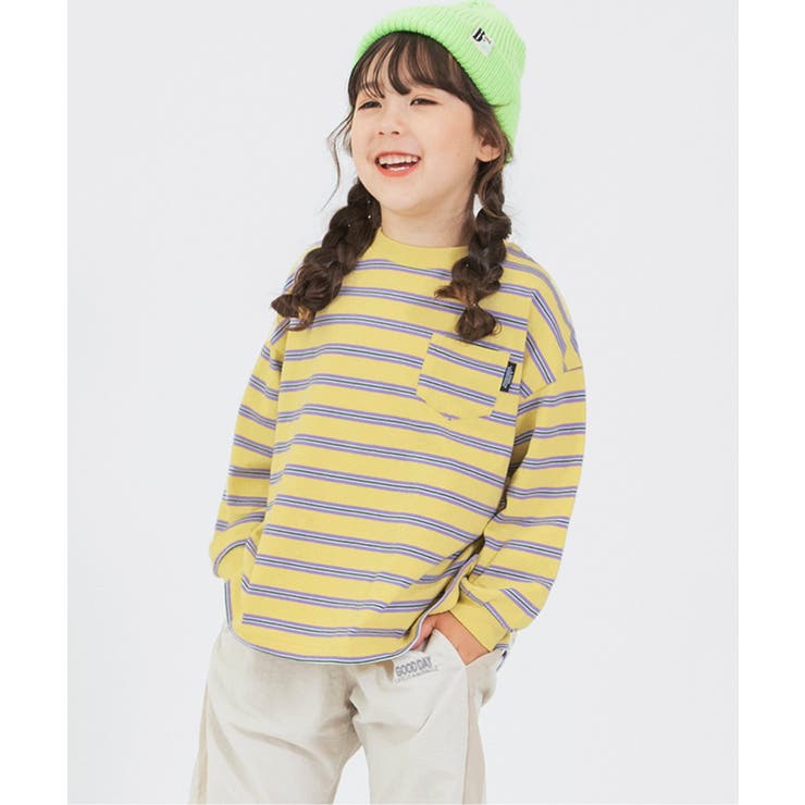 イエロー | ボーダーロンT  | F.O.Online Store