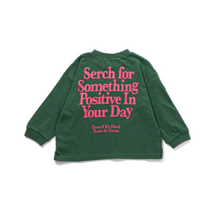 ダークグリーン | WEB限定  ゆったりシルエットグラフィックバリエーションTシャツ  | F.O.Online Store