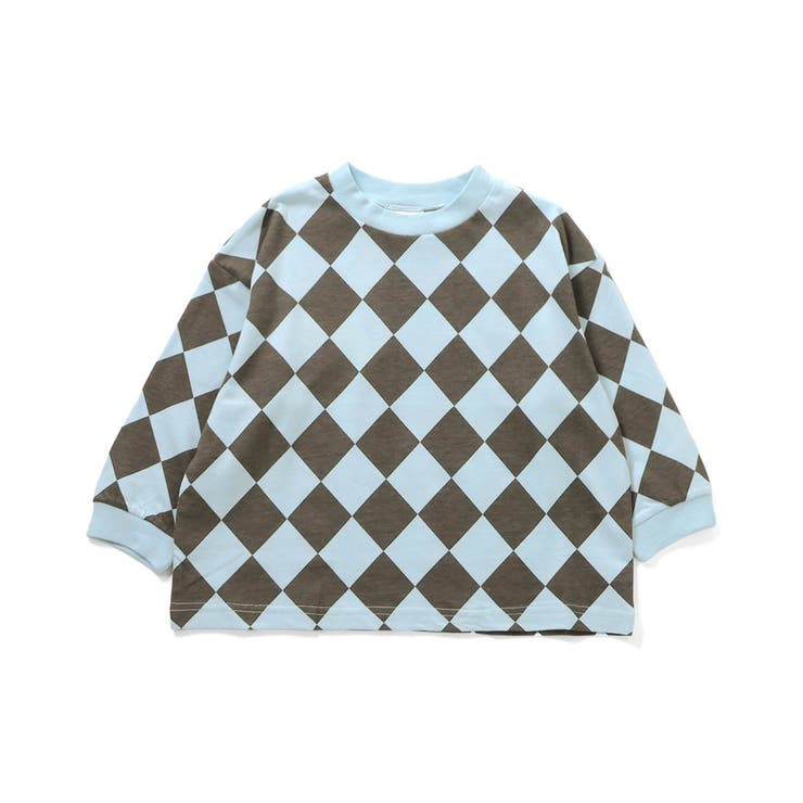 サックス | WEB限定  総柄プリントTシャツ  | F.O.Online Store