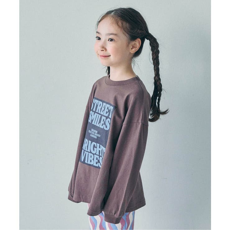 ブラウン | WEB限定  色んなロゴ・プリントTシャツ  | F.O.Online Store