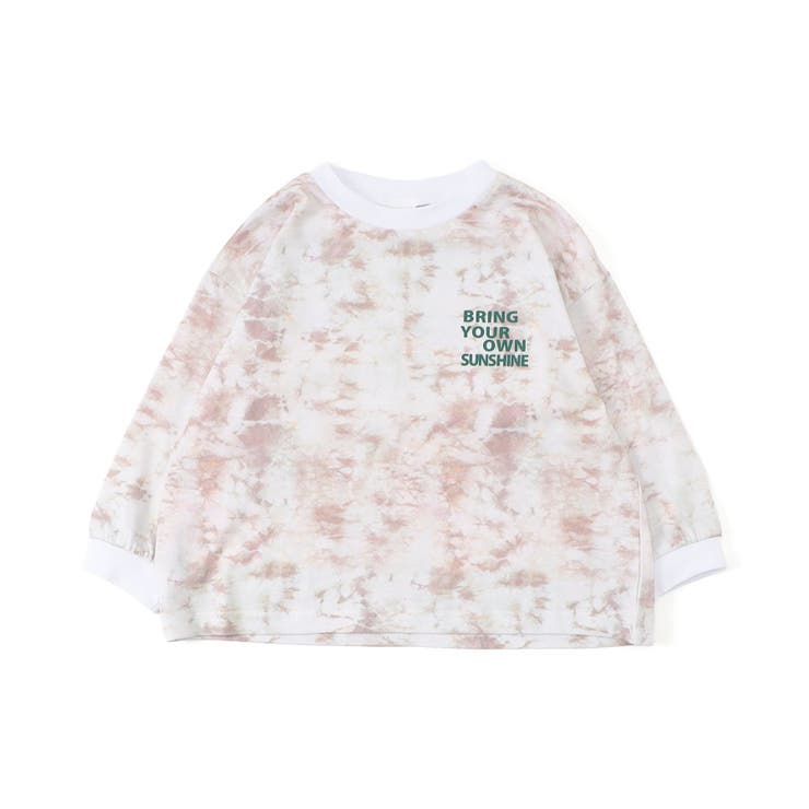 ブラウン | WEB限定  タイダイ風プリントTシャツ  | F.O.Online Store
