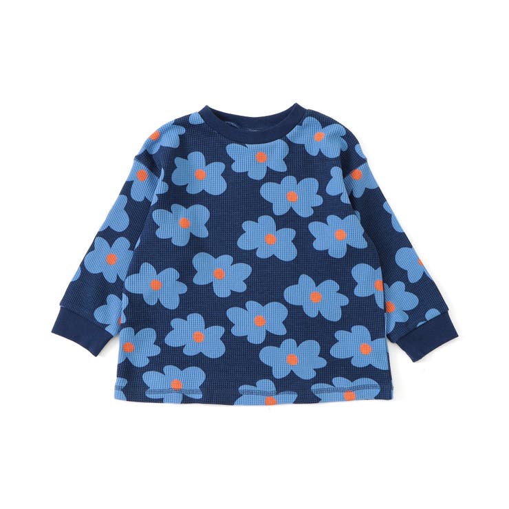 WEB限定  総柄＆ロゴワッフルTシャツ  | F.O.Online Store | 詳細画像13 