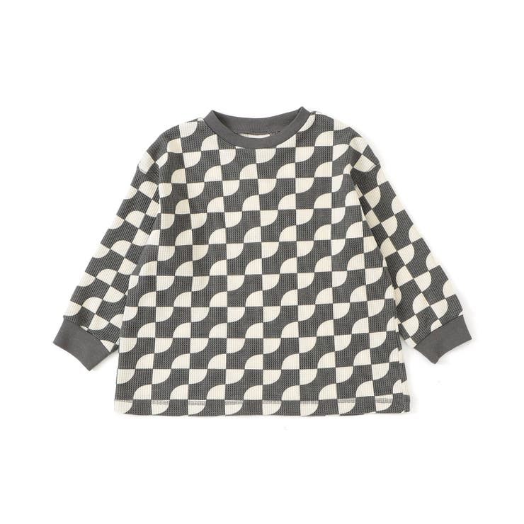 WEB限定  総柄＆ロゴワッフルTシャツ  | F.O.Online Store | 詳細画像9 