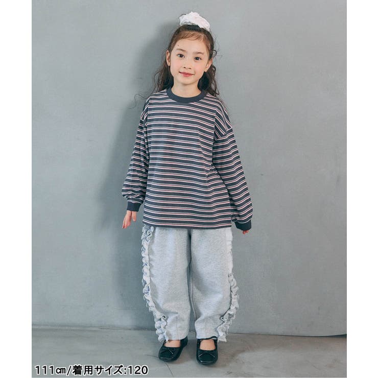 WEB限定  ゆったりシルエット無地・ボーダーTシャツ | F.O.Online Store | 詳細画像14 
