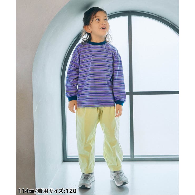 WEB限定  ゆったりシルエット無地・ボーダーTシャツ | F.O.Online Store | 詳細画像20 