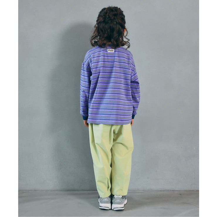 WEB限定  ゆったりシルエット無地・ボーダーTシャツ | F.O.Online Store | 詳細画像21 