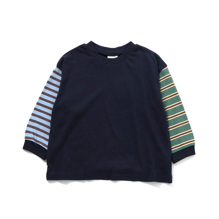 WEB限定  ゆったりシルエット無地・ボーダーTシャツ | F.O.Online Store | 詳細画像29 