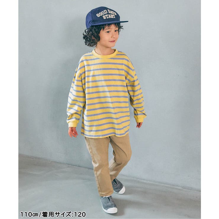 WEB限定  ゆったりシルエット無地・ボーダーTシャツ | F.O.Online Store | 詳細画像33 