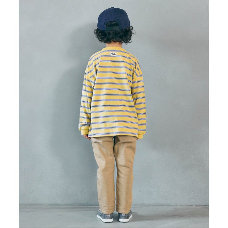 WEB限定  ゆったりシルエット無地・ボーダーTシャツ | F.O.Online Store | 詳細画像34 