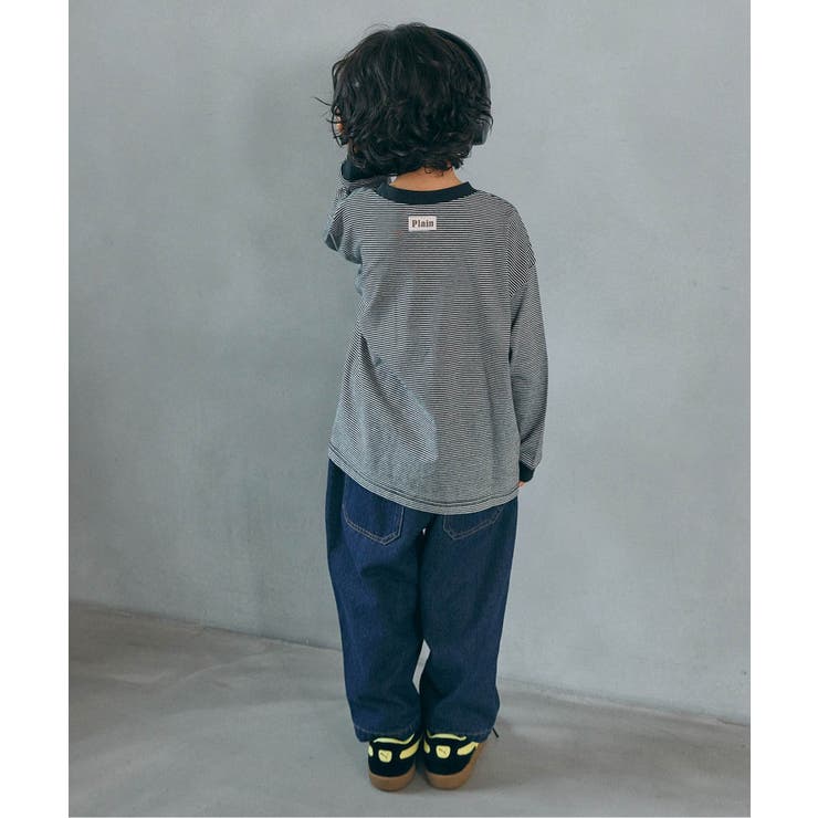 WEB限定  ゆったりシルエット無地・ボーダーTシャツ | F.O.Online Store | 詳細画像8 