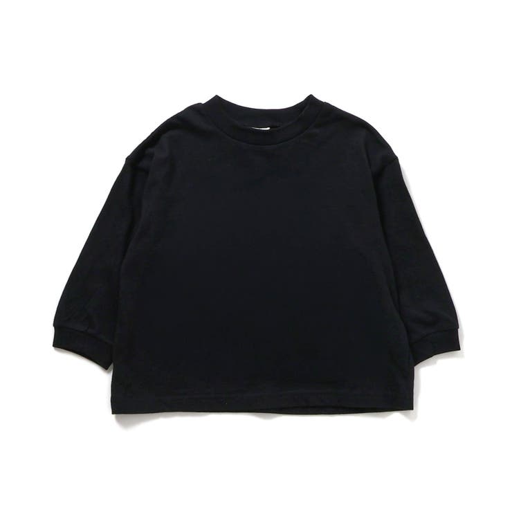 ブラック | WEB限定  ゆったりシルエット無地・ボーダーTシャツ | F.O.Online Store