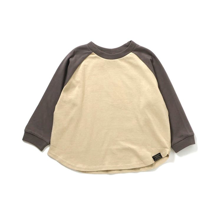 ベージュ | WEB限定  ラグランカラバリTシャツ | F.O.Online Store