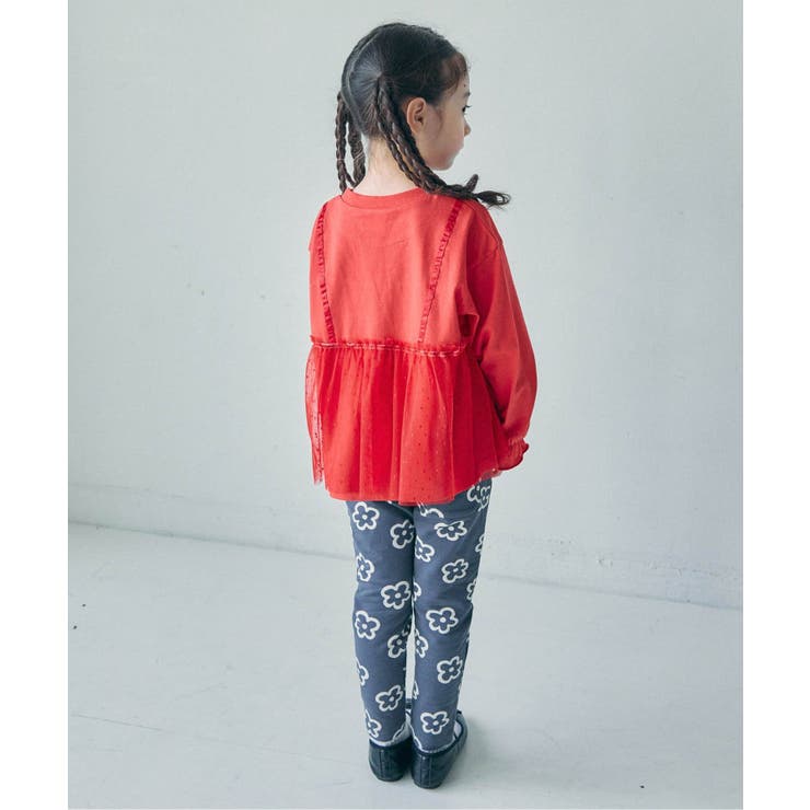 WEB限定  チュールレイヤードTシャツ | F.O.Online Store | 詳細画像20 