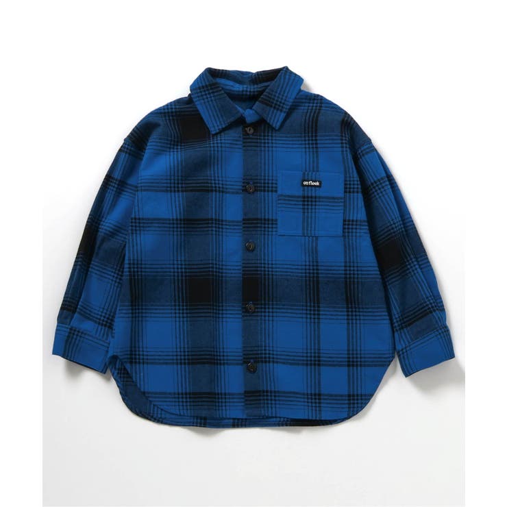 ブルー | B NEWJACK チェックシャツ | F.O.Online Store