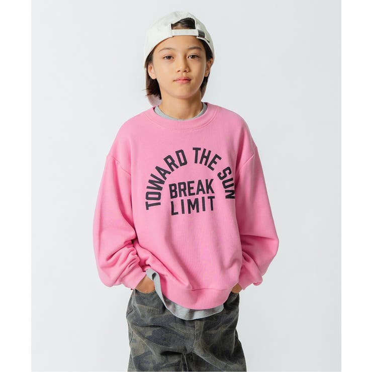 ピンク | 【AAAL PROD】ロゴプリントトレーナー | F.O.Online Store