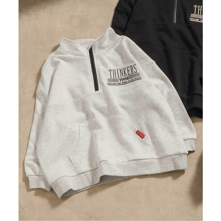 アイボリー | B NEWJACK ハーフジップトレーナー(セットアップ可) | F.O.Online Store