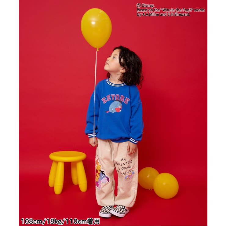 【WEB限定/リンク】ディズニーキャラクター くまのプーさん/トレーナー | F.O.Online Store | 詳細画像4 