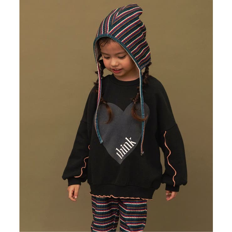 ブラック | ユニークモチーフトレーナー | F.O.Online Store