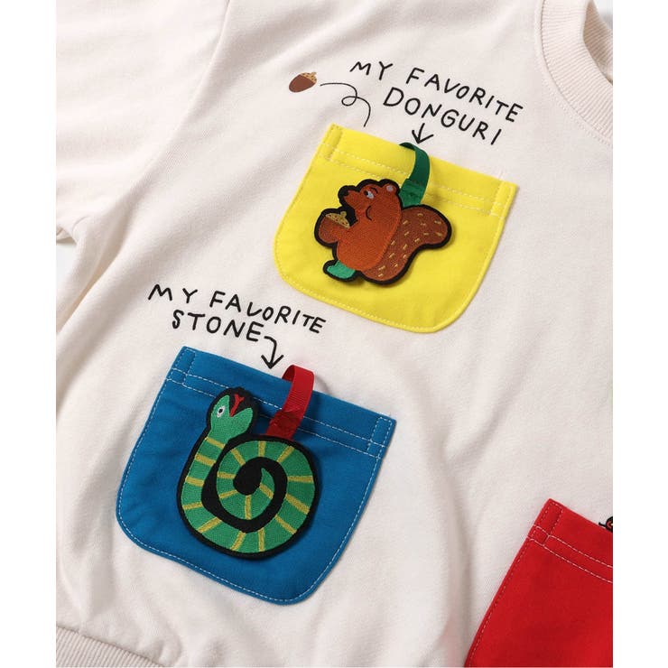 WEB限定【HONGAMA】ポケットいっぱいトレーナー  | F.O.Online Store | 詳細画像5 