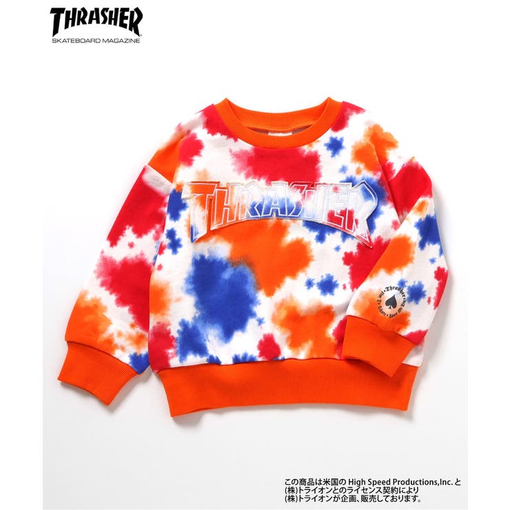 【リンク】THRASHER ロゴアップリケトレーナー  | F.O.Online Store | 詳細画像3 