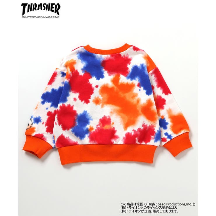 【リンク】THRASHER ロゴアップリケトレーナー  | F.O.Online Store | 詳細画像4 
