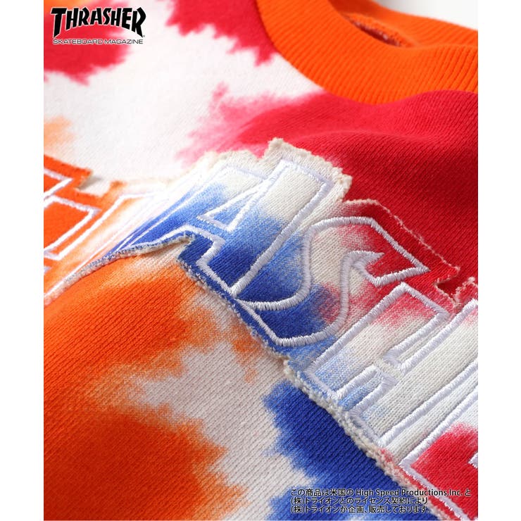 【リンク】THRASHER ロゴアップリケトレーナー  | F.O.Online Store | 詳細画像5 
