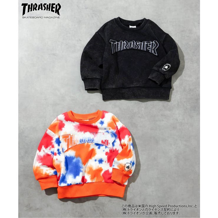 【リンク】THRASHER ロゴアップリケトレーナー  | F.O.Online Store | 詳細画像8 