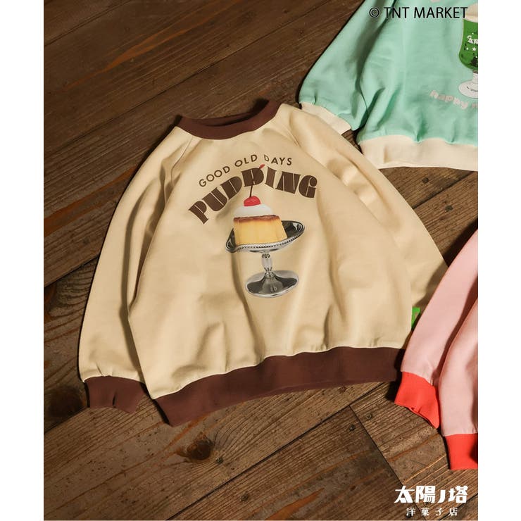 WEB限定 【リンク】太陽ノ塔洋菓子店 転写トレーナー | F.O.Online Store | 詳細画像1 