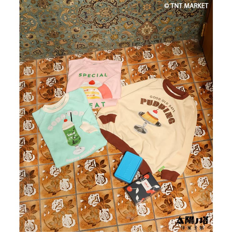 WEB限定 【リンク】太陽ノ塔洋菓子店 転写トレーナー | F.O.Online Store | 詳細画像9 